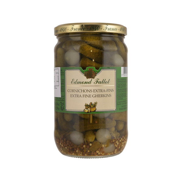 Extra Fine Gherkins Jar