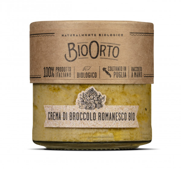 Organic Romanesco broccoli cream
