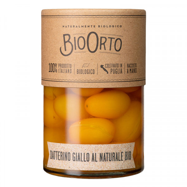 Pomodoro Organic yellow datterino tomato in brine