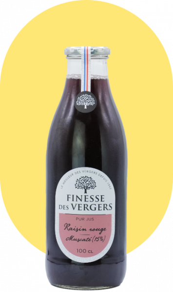 Pure Muscat Red Grape Juice 1L