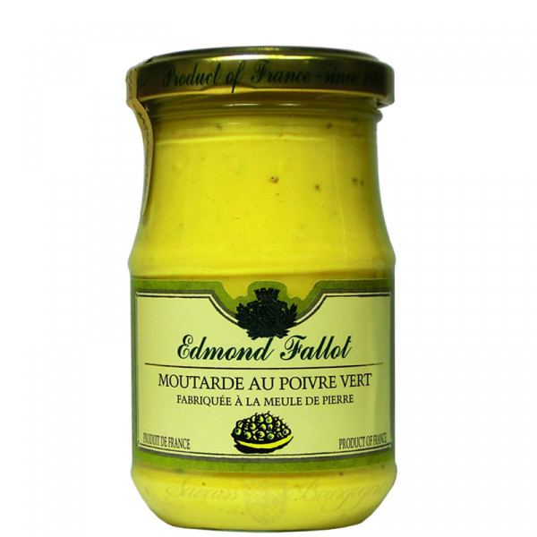 Fallot Green Peppercorn Mustard