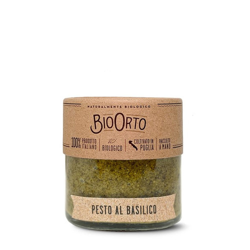 Organic basil pesto