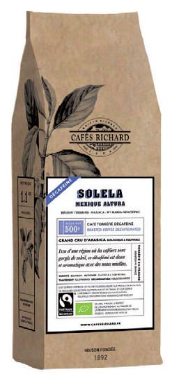 Mexico Solela decaf Organic & fairtrade Coffee Beans