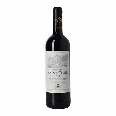 2016 Chateau St Clair Montagne St Emilion