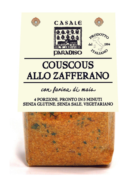 Corn Couscous With saffron