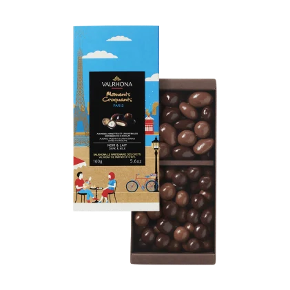 Coffret Equinoxe Paris Almonds, Hazelnuts, Dark & Milk Crisps
