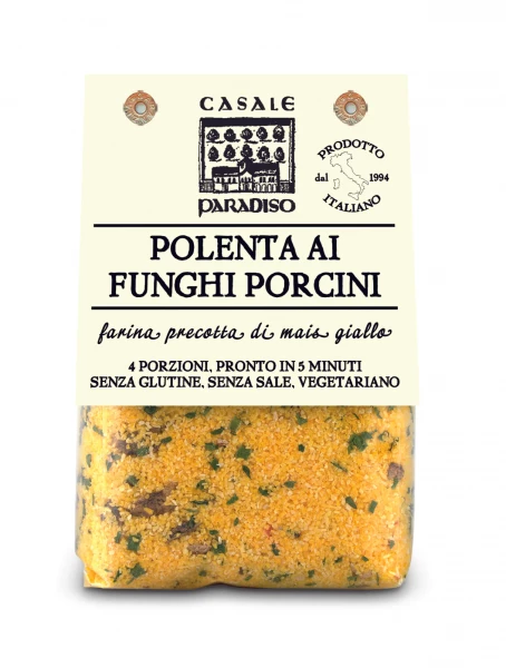 Polenta with Porcini Mushrooms