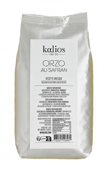 Saffron Orzo
